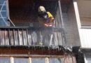 На балконі однієї з квартир у Києві гасили пожежу
