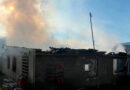 На Київщині загасили пожежу в будівлі колишнього рибного цеху