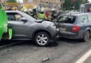 У Харкові сталася ДТП за участі кількох автомобілів та пасажирського автобуса, є постраждалі